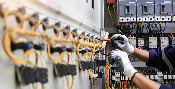Professional Electrician technician working in West Union, IA